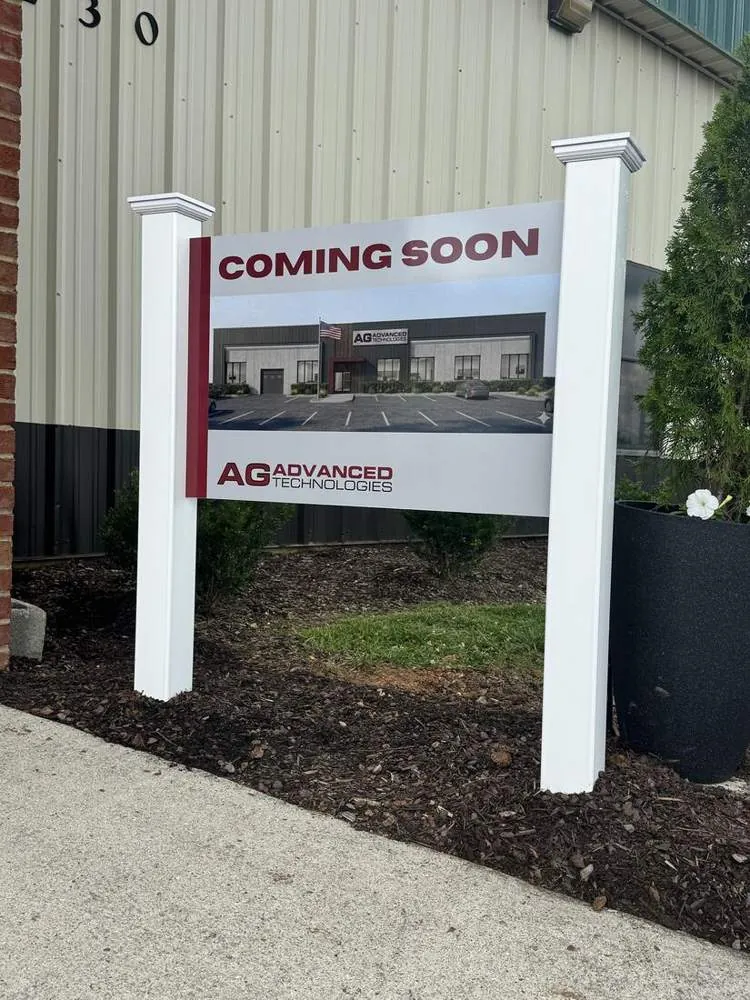 Coming-soon sign AG Advanced Technologies