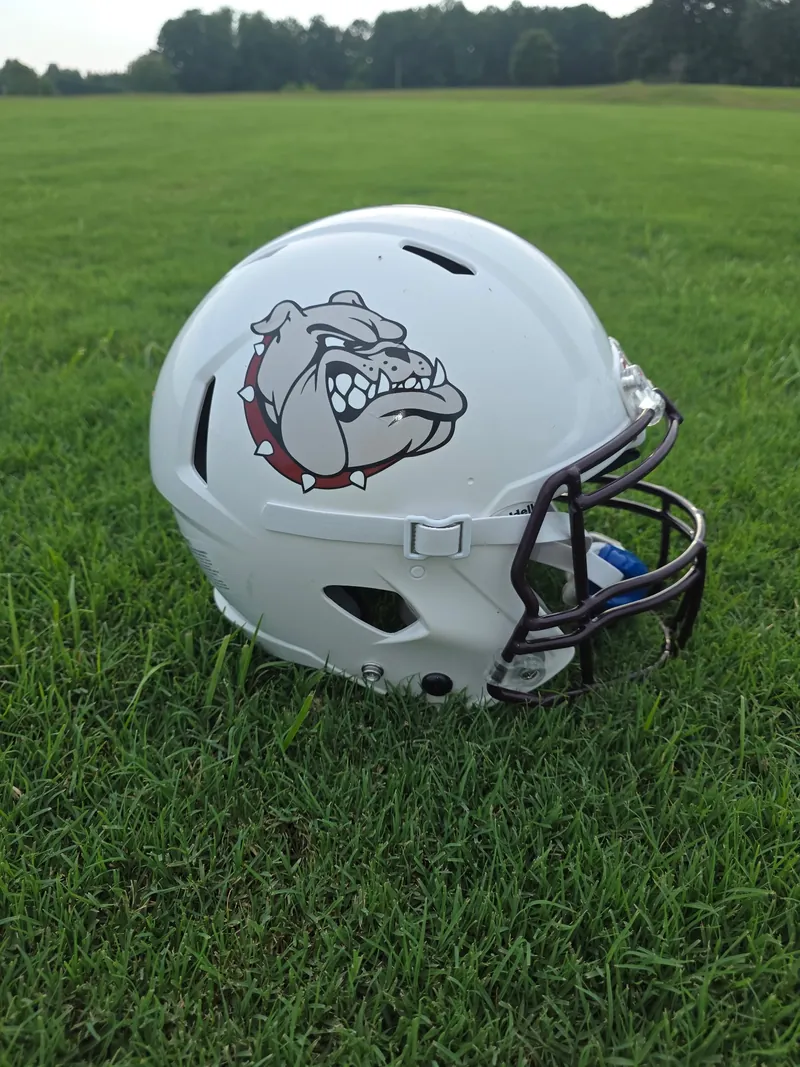 Helmet decal Bulldogs