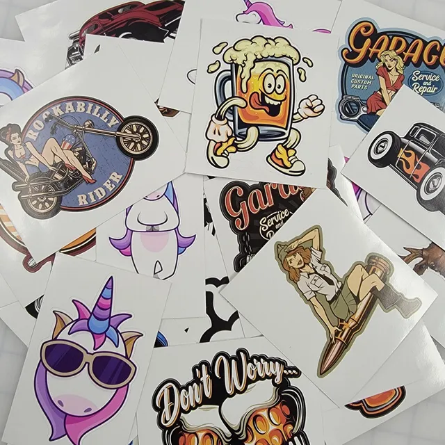 Promo stickers