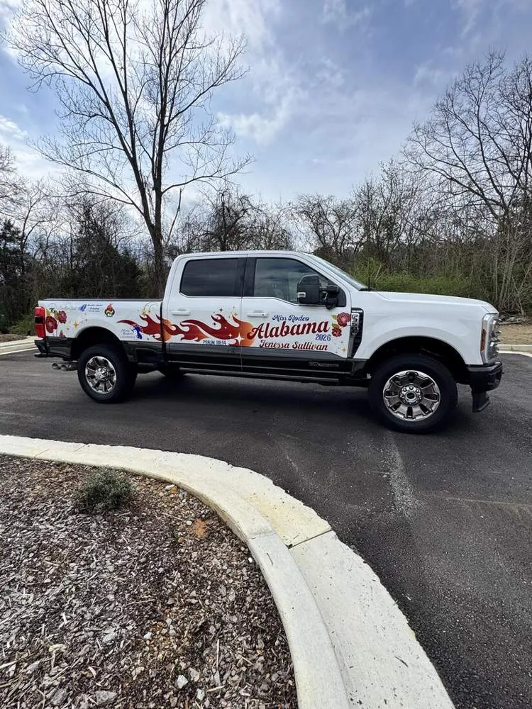 Full truck wrap Miss Rodeo Alabama