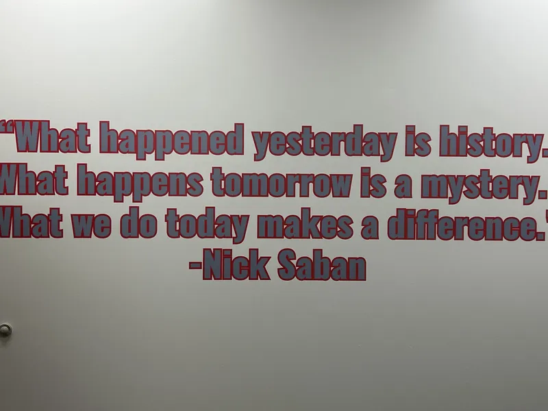 Quote wall Very Alabama