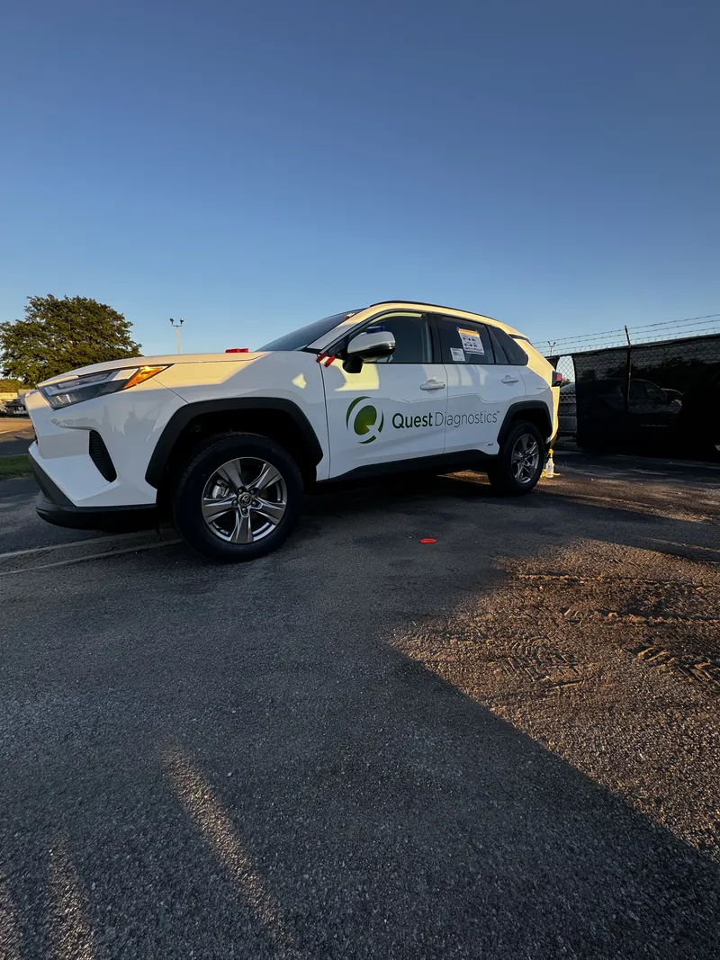 Fleet decals Quest Diagnostics