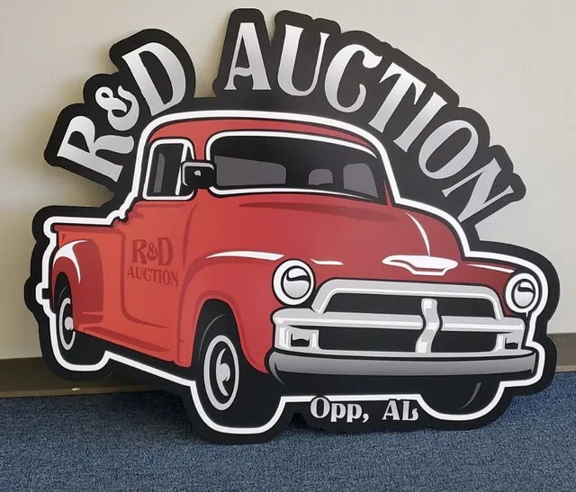 Dimensional logo R&D Auction, Opp